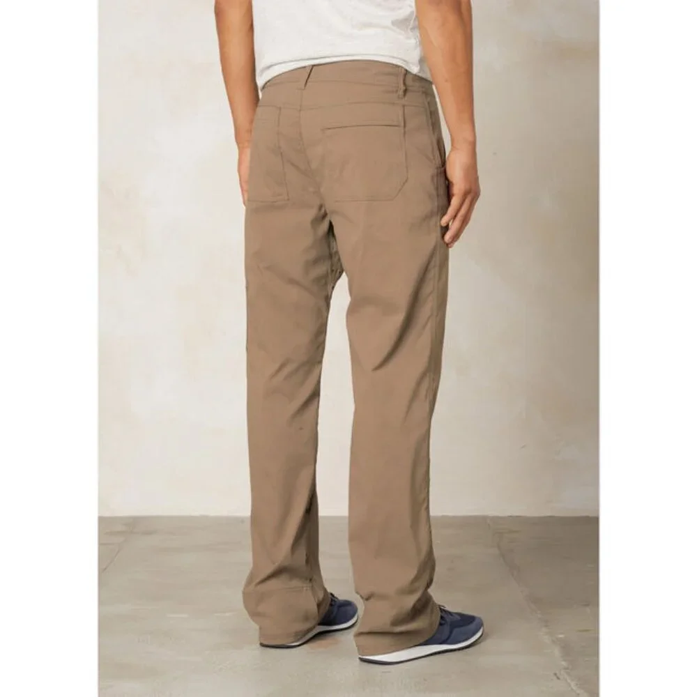 Prana Mens Small X 32 Length Khaki Tan Pants Zion Stretch Hiking